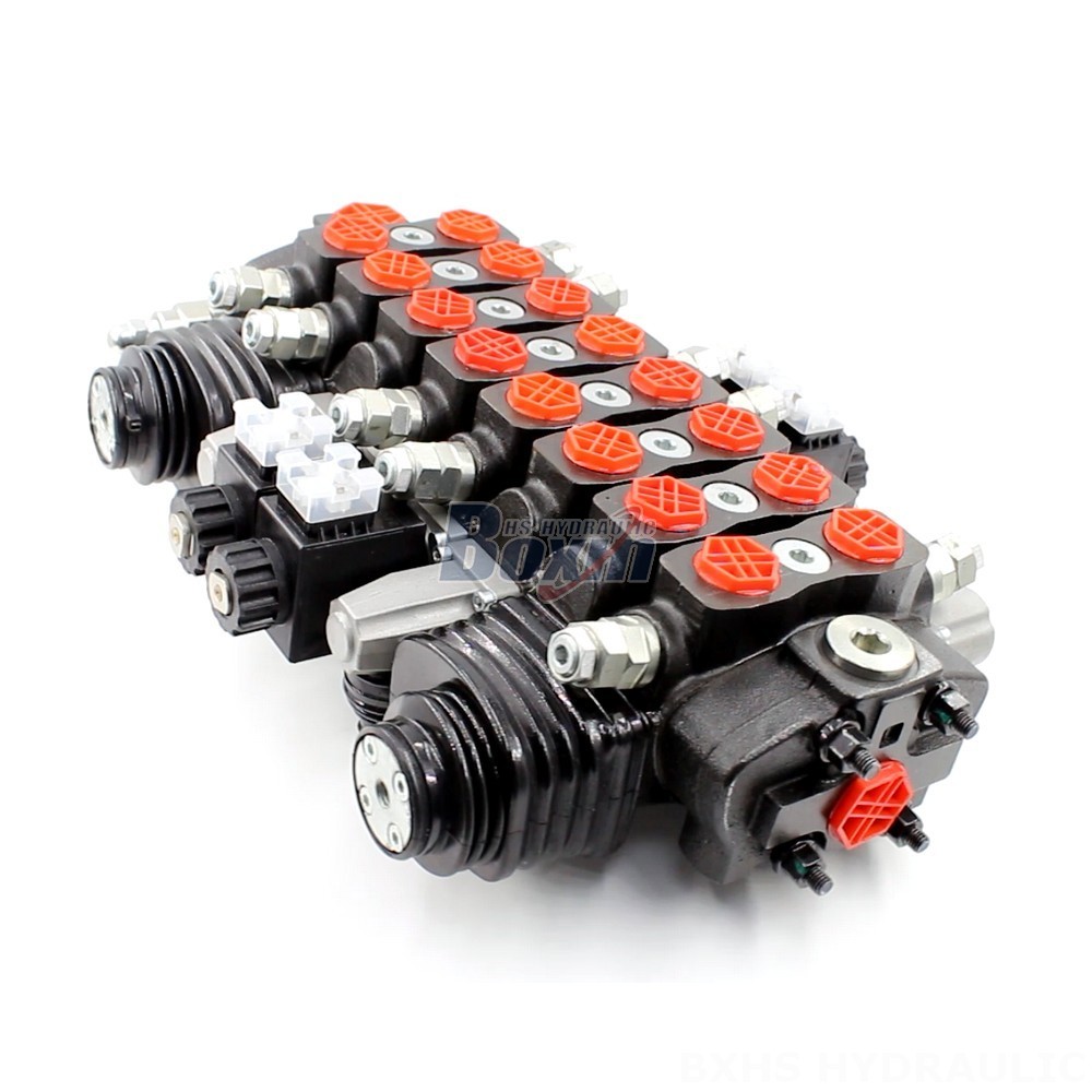 Manual 8 Spool Sectional Directional Valve | Hydraulics Manufacturer cover photo